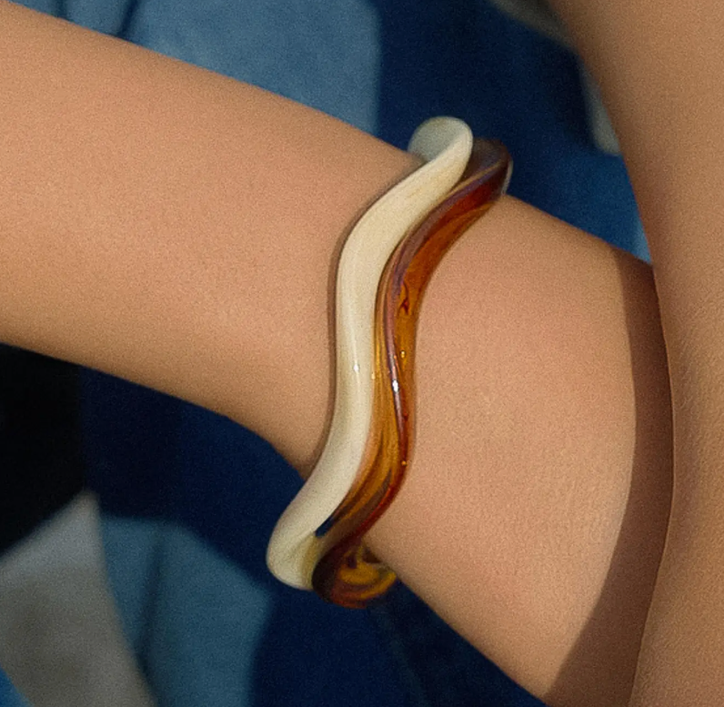Wilder Wavy Bangle Bracelet Set