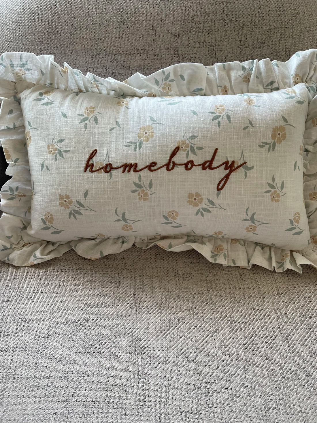 Homebody Lumbar Throw Pillow