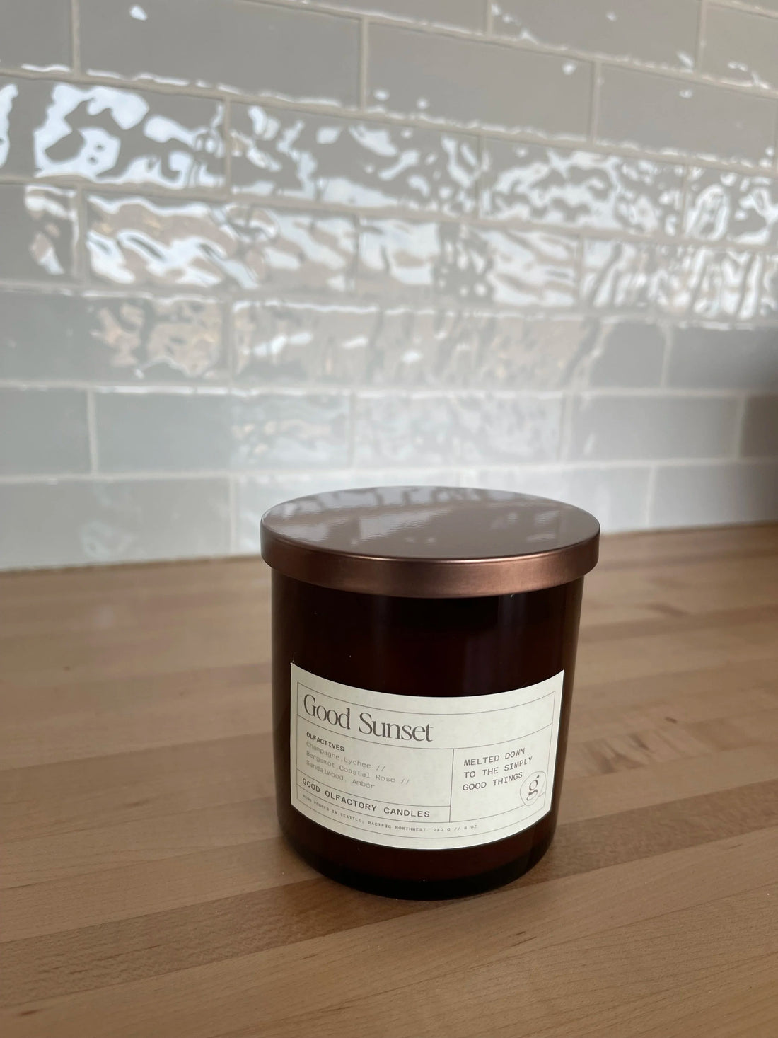 Good Sunset Candle