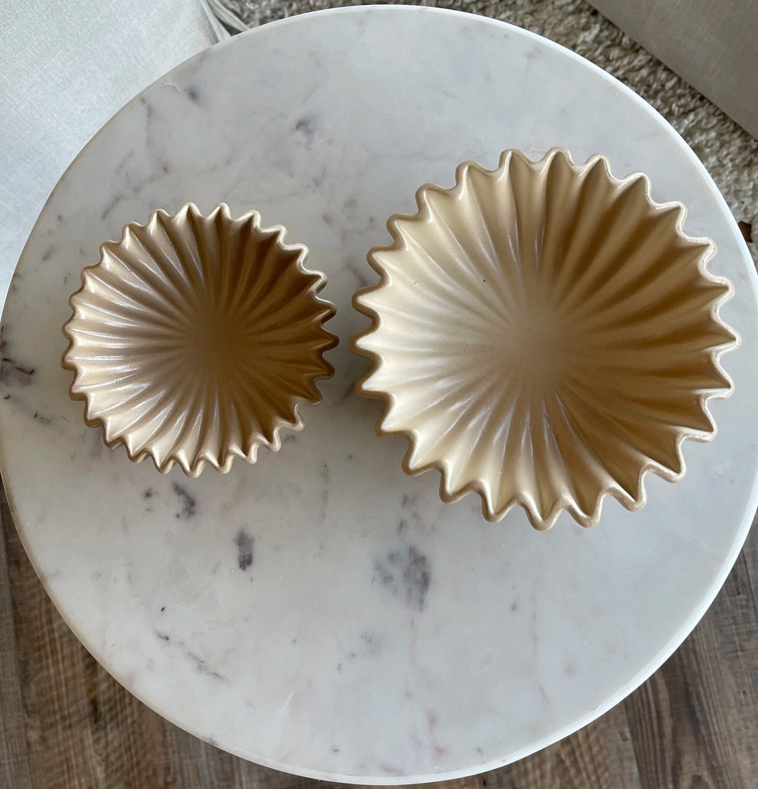 Tan Lehriya Bowls - Set of 2